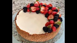 No Bake Cheesecake  Easy Cheesecake Recipe [upl. by Strait]