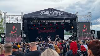 Danko Jones  Guess Whos Back Live johnsmithrockfestival 2272023 [upl. by Jeana]