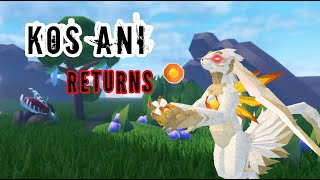 KOS ANI RETURNS Creatures of Sonaria [upl. by Paxon]