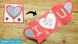 Mothers Day Craft Ideas  How to Make Mothers Day Card  Homemade Mothers Day Card Making [upl. by Sanders]