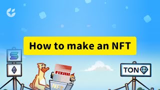 How to Make NFT on Ton network  Crypto Art Tutorial💲 [upl. by Aninad679]