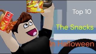 Top 10 the snacks in halloween [upl. by Nailij]