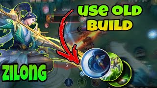 OLD BUILD NI ZILONGMALAKAS PARIN mobilelegends mlbb [upl. by Brawner]