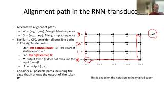 Fall 2023 Speech Recognition and Understanding Lecture 20 EndtoEnd ASR RNN Transducer [upl. by Adala180]