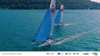 22 Nacra 17 JWC  D3 Raw Drone [upl. by Arther]