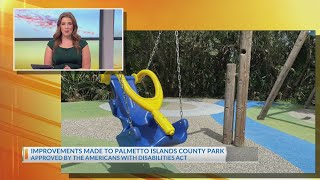 Palmetto Islands County Park receives ADA upgrades [upl. by Lynnet]