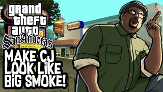 👉GTA SA  HOW TO MAKE CJ LOOK LIKE BIG SMOKE STOP MAKING THIS VIDEO SO POPULAR [upl. by Avi]