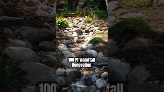 Behind The Build 100 foot waterfall shorts [upl. by Llij]