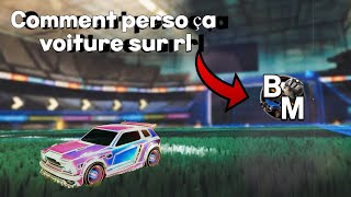 TUTO comment personnalisez ça voiture sur rl  bakkes mod [upl. by Gnouhp788]