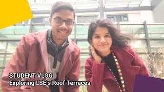 Exploring LSEs Rooftop Terraces  LSE Student Vlog [upl. by Suhpesoj]