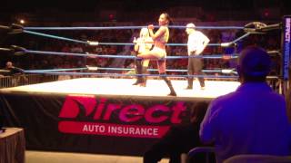 Velvet Sky vs Gail Kim in Rome GA 6713 Part 1 [upl. by Oballa654]