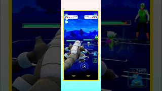 Aggron 💥 VS Shiny ✨ Roserade 🌿 in Pokemon Go Ultra League 🤯 shorts pvp [upl. by Rodablas]