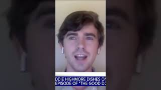 The Double Pressure of Acting amp Directing  Freddie Highmore on Good Morning America [upl. by Airyt]