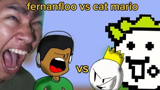 fernanfloo vs cat mario mod animado de fnfFernanfloo [upl. by Schweiker]