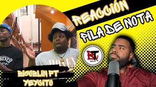 reaccion BIGOBLIN Jeycito Prod  Pila De Nota Video Oficial [upl. by Nomit]