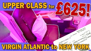 I flew Virgin Atlantic Upper Class for £625 [upl. by Wernsman782]