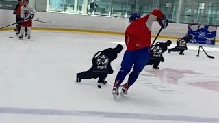 2324 OFFSEASON training touches speed skills using new PUCK PRO TRAINERS [upl. by Notffilc316]