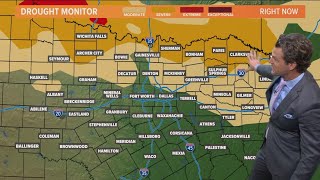 DFW Weather Latest forecast as warm temperatures continue [upl. by Erbma]