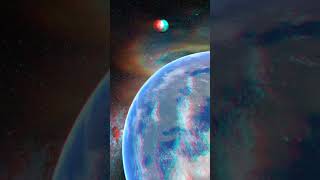 3D Anaglyph Earth Video shorts [upl. by Trauner]