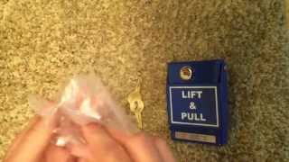 Review Of The Global Fire Control Blue Pull Station [upl. by Evetta]