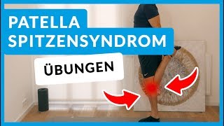 Patellaspitzensyndrom  Übungen gegen Schmerzen für zu Hause Neu [upl. by Wiley]