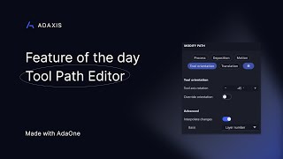 Feature of the Day  Tool Path Editor [upl. by Carole]