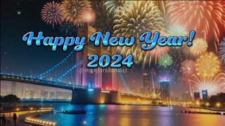 happy new year 2024 song  no copyright new year background music munfaridandaz [upl. by Der]