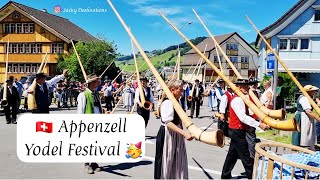 🇨🇭 Appenzell Yodel Festival 🥳  Switzerland  Suiza 🇨🇭 [upl. by Eimmot]