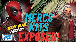 Mercs for Money Kit reveal and breakdown Is this the Best WAR team in Marvel Strike Force [upl. by Htebizile]