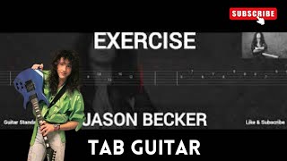 JASON BECKER  EXERCISE  TAB GUITAR [upl. by Riem]