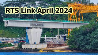 RTS Link Johor Singapore April 2024 [upl. by Genovera876]