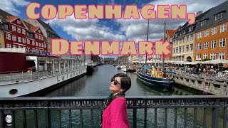 COPENHAGEN DENMARK TRAVEL VLOG  EUROPE TOUR 2023 [upl. by Netsud]