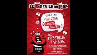 Le Grenier du Rire DinerSpectacle Paris 2025 [upl. by Akinaj495]