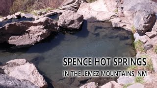 Spence Hot Springs  A quick hike in the Jemez Mountains [upl. by Airamak989]