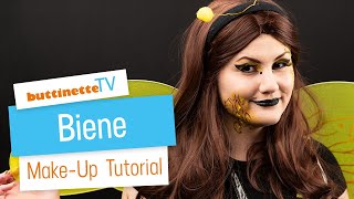 Biene schminken  buttinette TV MAKEUPTUTORIAL [upl. by Garfinkel]