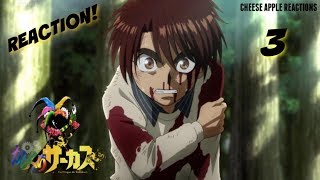 Karakuri Circus からくりサーカス  Episode 3 Live Reaction  Cheese Apple [upl. by Oetomit524]