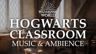 Hogwarts Classroom  Harry Potter Music amp Ambience  5 Scenes for Studying Focusing amp Sleep [upl. by Goss]