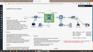 Preview Lab Cisco Firepower Port Forwarding on EVEng Cloud spanish [upl. by Calen697]