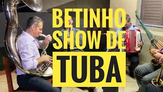 Tocata CCB  Betinho Show de Tuba Que solo no fim [upl. by Alair696]