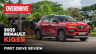 2022 Renault Kiger Review  OVERDRIVE [upl. by Katie]