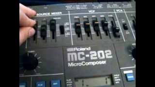 Roland MC202 [upl. by Lebasy442]