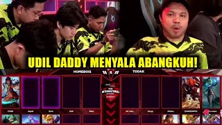 UDIL DADDY MENYALA ABANGKUH HOMEBOIS VS TODAK [upl. by Lizzie166]