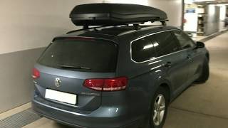 Packline FSport Med Thule Takräcke På VW Passat 2016  Monteringshjälp [upl. by Eiveneg]