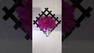 quotDIY Bougainvillea Flower Wall Decor  Easy Craft Ideasquotshort reelyoutubeshort diycrafts viral [upl. by Rehpetsirhc8]