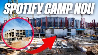 NEW SPOTIFY CAMP NOU  1 YEAR TRANSFORMATION 🔵🔴 [upl. by Rudyard852]