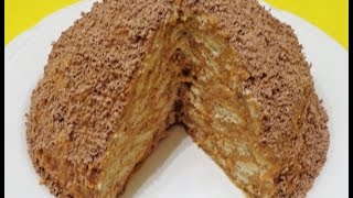 Торт quotМуравейникquot за 10 минут  Cake quotAnthillquot in 10 minutes [upl. by Starkey722]