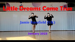 Little Dreams Come True Linedance  Beginner [upl. by Bjorn22]