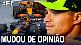 NORRIS ENCERRA O ASSUNTO ENTRE ELE E MAX VERSTAPPEN  E MAIS [upl. by Lehcear]