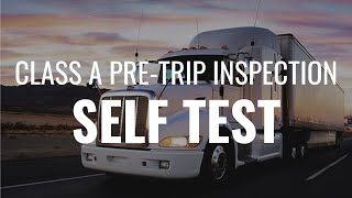 2024 CDL permit written test for USA  Class A PreTrip Inspection  Pass the New CDL Road Test [upl. by Dickerson]