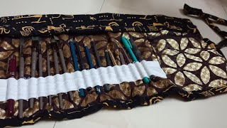 Roll up bag  Brush Kit Organizer [upl. by Che]